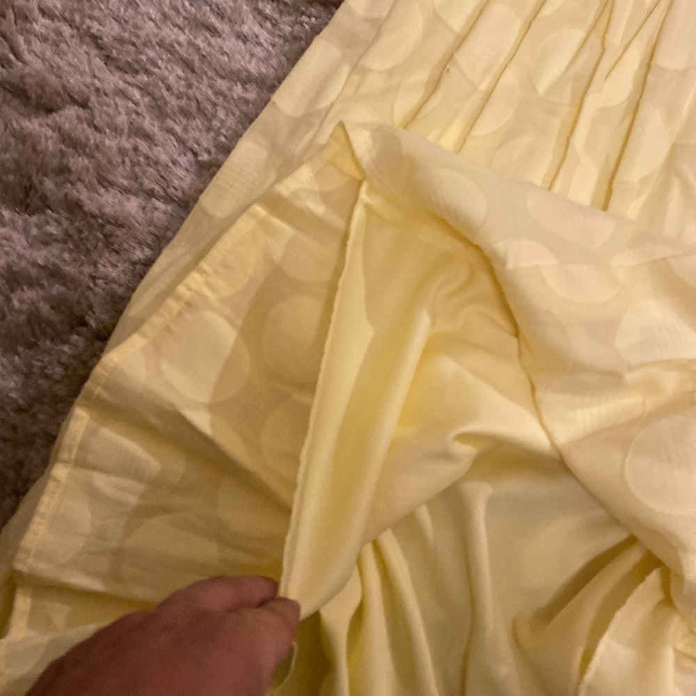 Sleeveless Yellow dress for junior - Picture 4 of 7